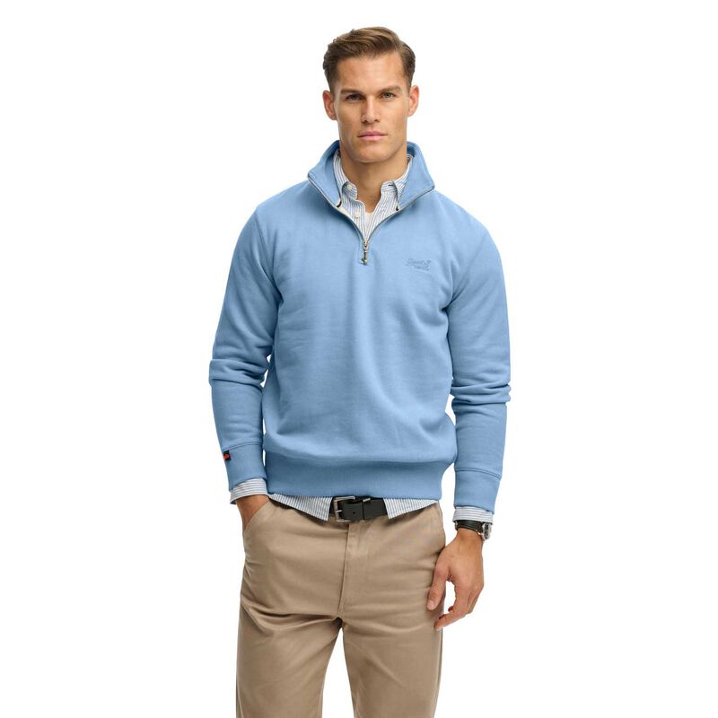 Superdry Essential Logo Half Zip image number 0